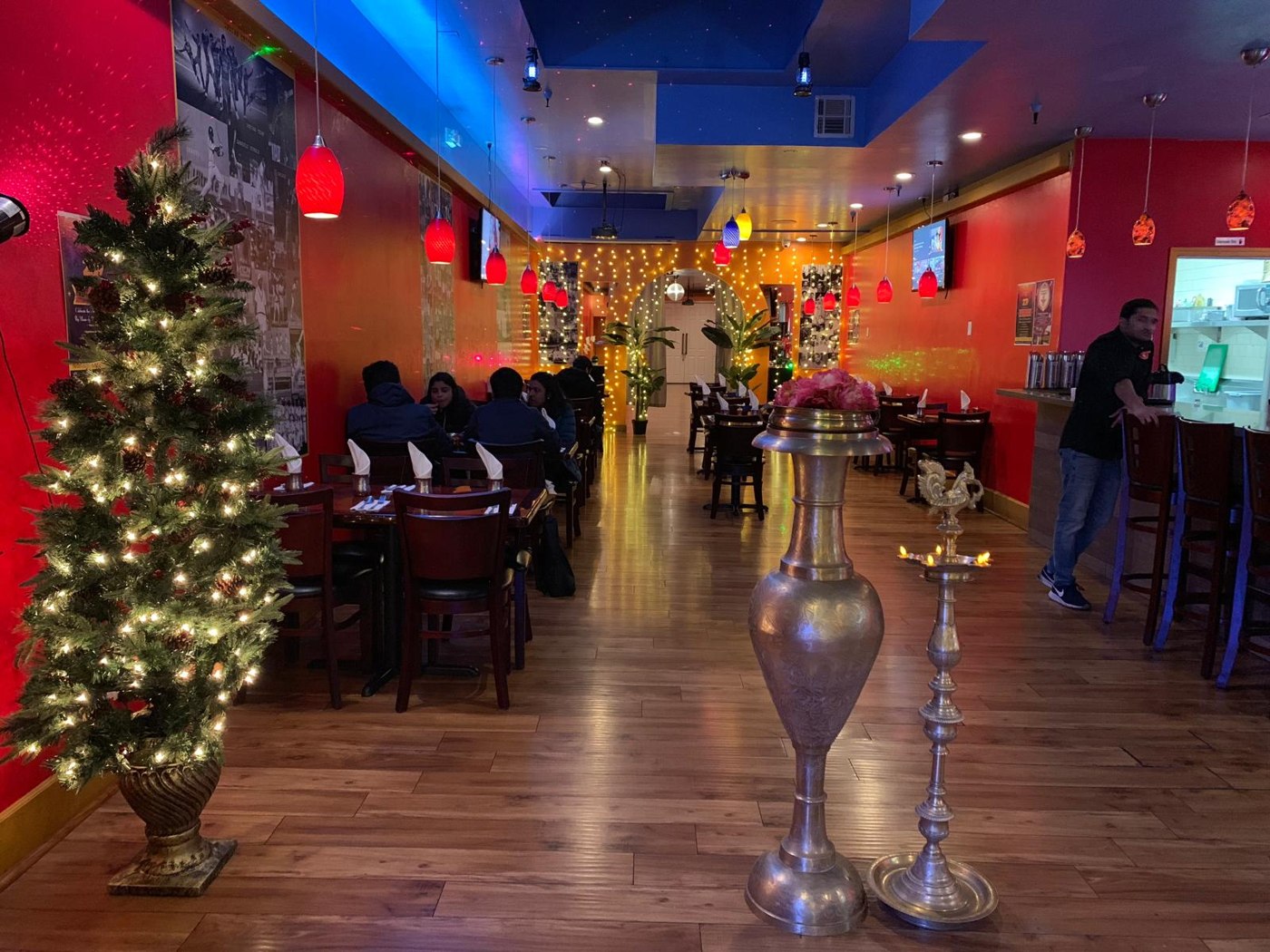 An inviting setting for dinner and music