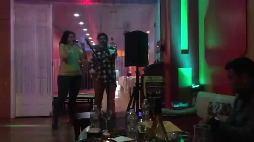 Singers performing together at Chennai Kings