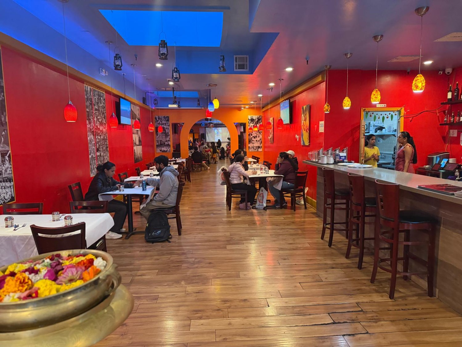 A welcoming setting for your gathering at Chennai Kings Party Hall